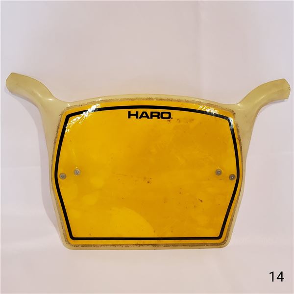 Vintage Haro BMX Number Plate