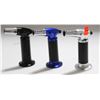 Image 1 : 3PK OF BUTANE TORCH LIGHTERS; BLUE/ SILVER & BLACK