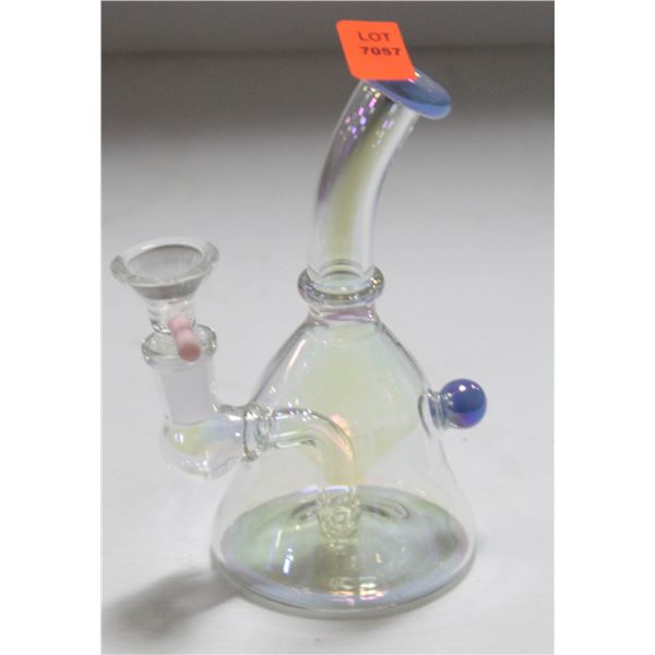 NEW 6.5" COLORED TRANSLUCENT BONG