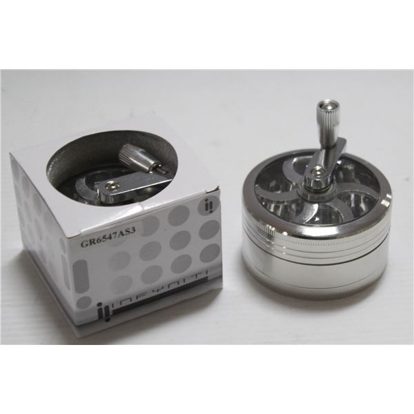 2PK INFYNITY SILVER HERB GRINDER