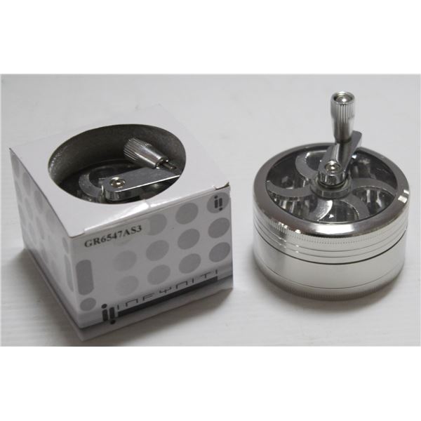 2PK INFYNITY SILVER HERB GRINDER
