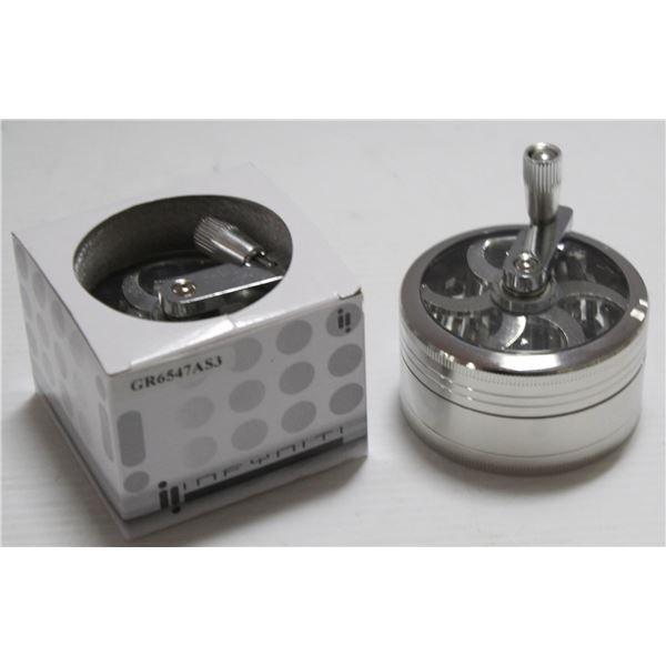 2PK INFYNITY SILVER HERB GRINDER