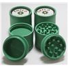 Image 1 : NEW 4PK SHYLO BIOPLASTIC TWIST HERB GRINDERS-GREEN