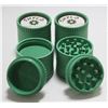 Image 1 : NEW 4PK SHYLO BIOPLASTIC TWIST HERB GRINDERS-GREEN