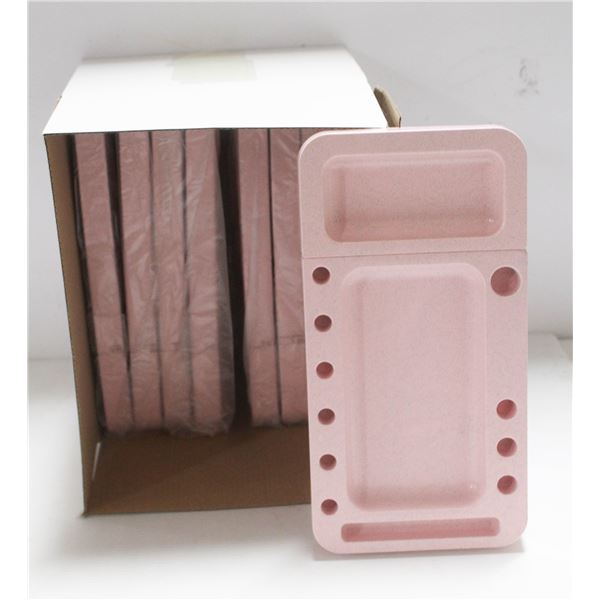 NEW 10PK OF SMOKERS ACCESSORY TRAYS; PINK