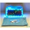 Image 1 : NEW BLUE GLOW TRAY; LED PLASTIC ROLLING TRAY- 7