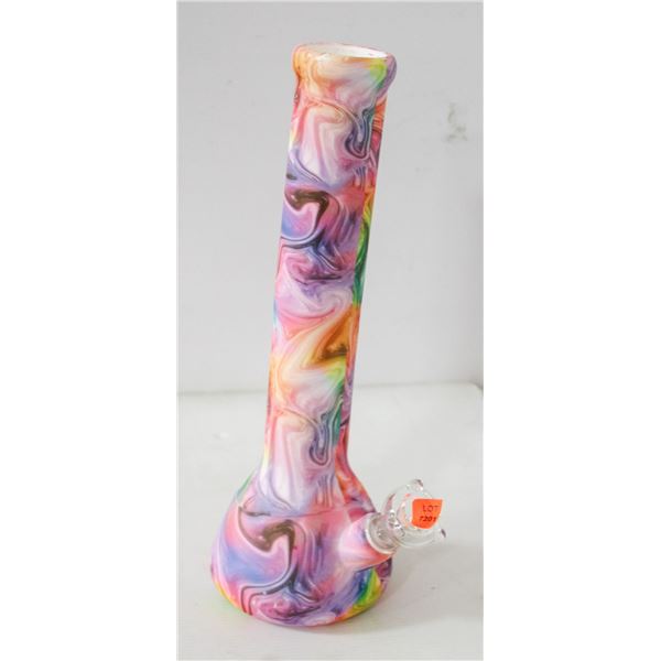 NEW 13.5" BONGO PIPES SILICONE STRAIGHT TUBE