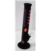 Image 1 : NEW 14" REBOUND SILICONE STRAIGHT TUBE BONG; BLACK