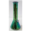 Image 1 : NEW 12" RAINBOW METALLIC GLASS BEAKER BONG