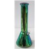 Image 1 : NEW 12" RAINBOW METALLIC GLASS BEAKER BONG