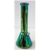 Image 1 : NEW 12" RAINBOW METALLIC GLASS BEAKER BONG