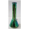 Image 1 : NEW 12" RAINBOW METALLIC GLASS BEAKER BONG