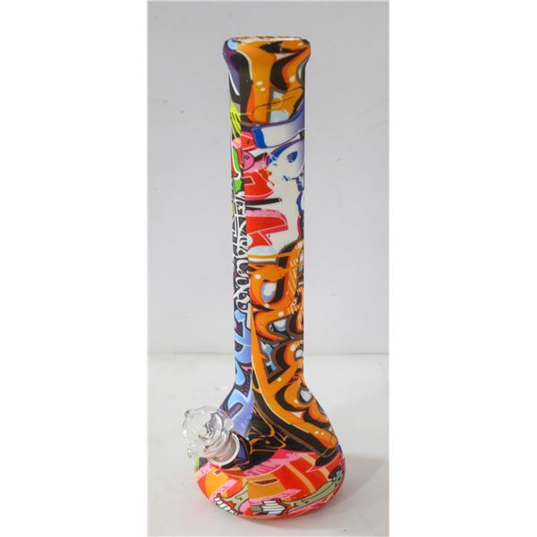 NEW 13.5" BONGO PIPES SILICONE STRAIGHT TUBE