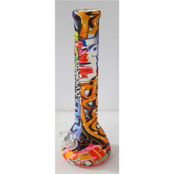 NEW 13.5" BONGO PIPES SILICONE STRAIGHT TUBE