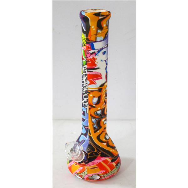 NEW 13.5" BONGO PIPES SILICONE STRAIGHT TUBE