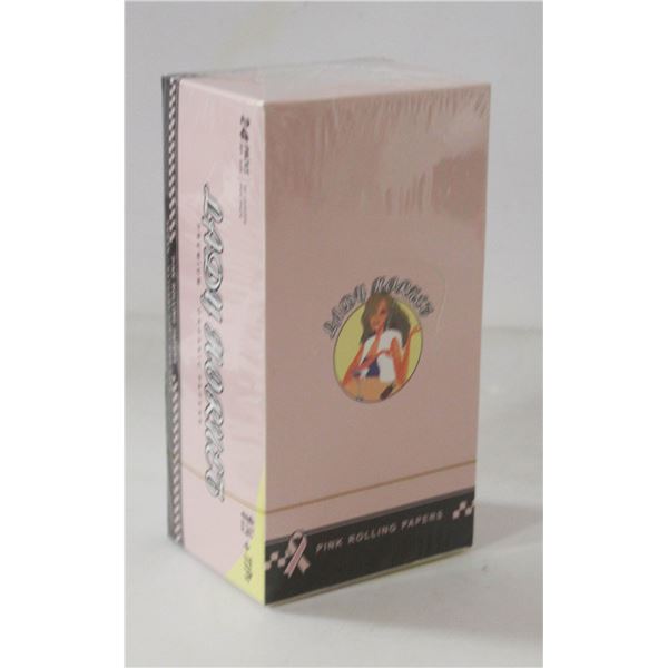 NEW CASE OF LADY HORNET PINK ROLLING PAPERS