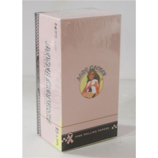 NEW CASE OF LADY HORNET PINK ROLLING PAPERS