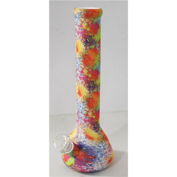 NEW 13.5" BONGO PIPES SILICONE STRAIGHT TUBE