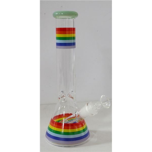 10" NEW RAINBOW BEAKER BONG