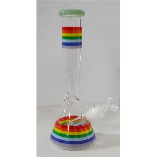 10" NEW RAINBOW BEAKER BONG