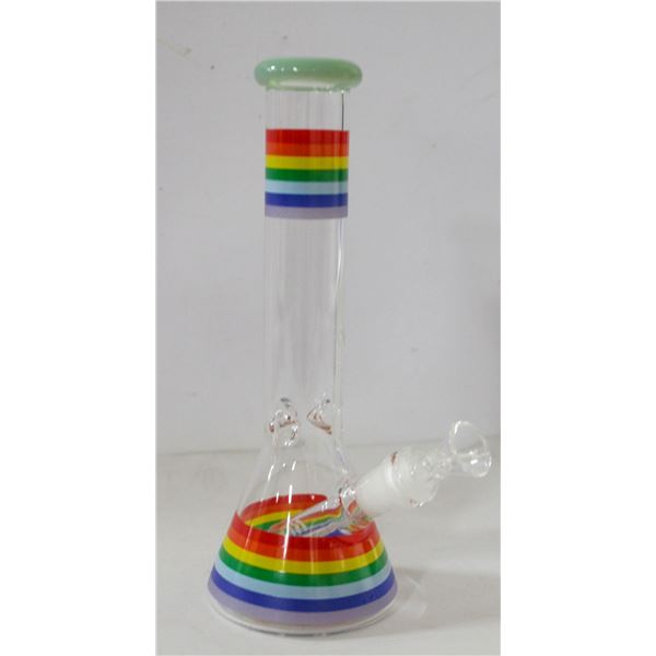 10" NEW RAINBOW BEAKER BONG