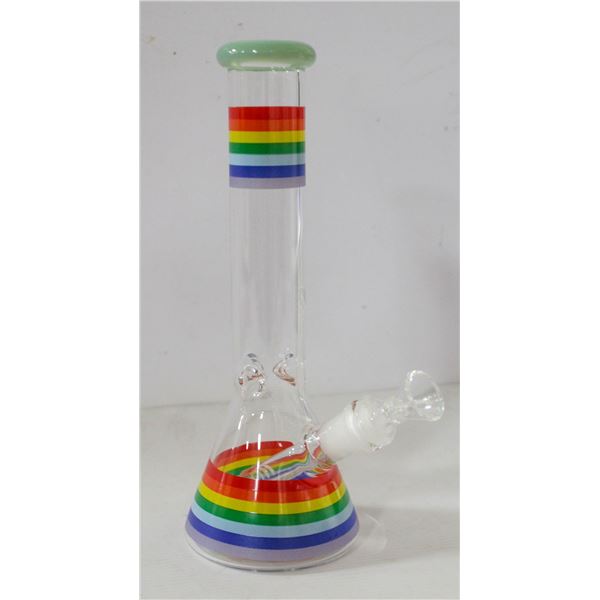 10" NEW RAINBOW BEAKER BONG