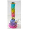 Image 1 : NEW 10" RAINBOW/ GOLD METALLIC HONEYCOMB BEAKER