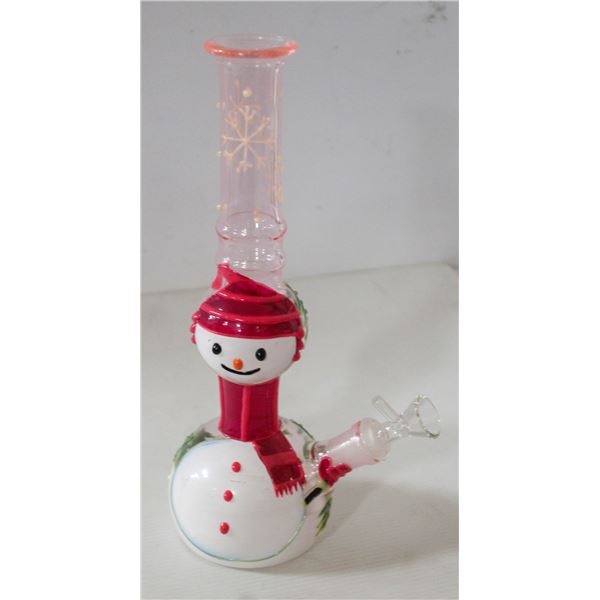 NEW 10" SNOWMAN BONG WITH 3D DETAILING