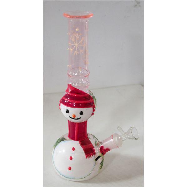 NEW 10" SNOWMAN BONG WITH 3D DETAILING