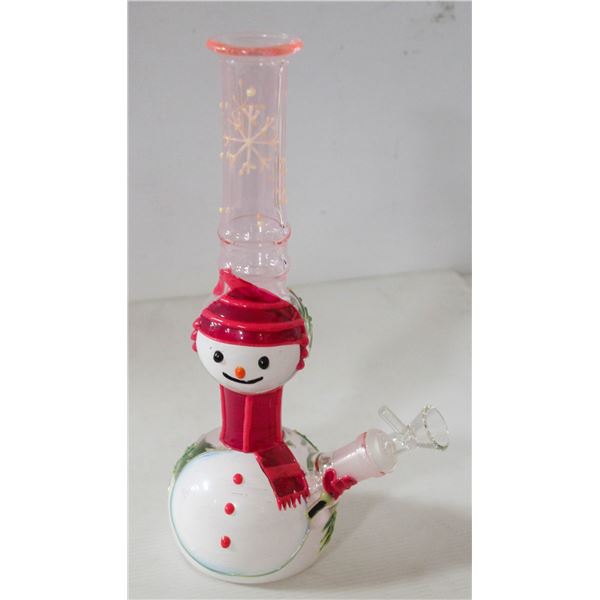 NEW 10" SNOWMAN BONG WITH 3D DETAILING