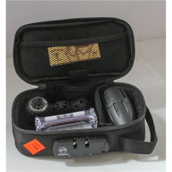 SMOKERS BUNDLE W/ LOCKABLE, SMELL PROOF CASE;