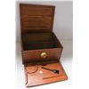Image 1 : NEW SHOMORY WOODEN, LOCKABLE STASH BOX.