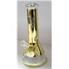 Image 1 : 14" GOLD METALLIC INFYNITI BONG WITH ICE CATCHER