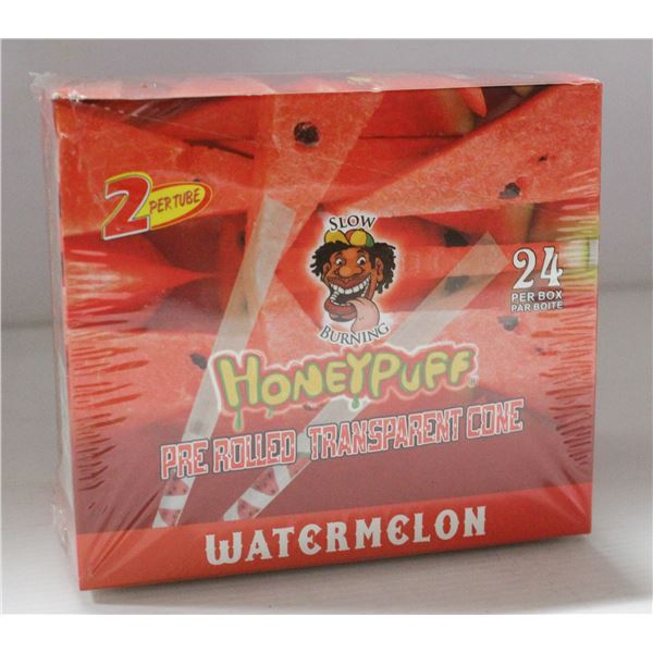 24PK HONEYPUFF KINGSIZE PRE ROLLED TRANSPARENT