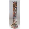 Image 1 : 14" NEW SILICONE STRAIGHT TUBE BONGO PRINTED BONG