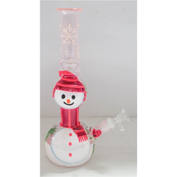 NEW 10" SNOWMAN BONG WITH 3D DETAILING