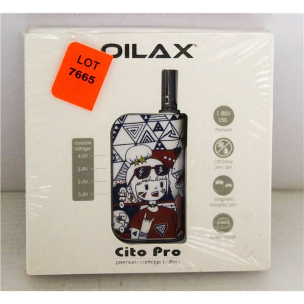 OILAX CITO PRO VAPORIZER PREMIUM CARTRIDGE BATTERY