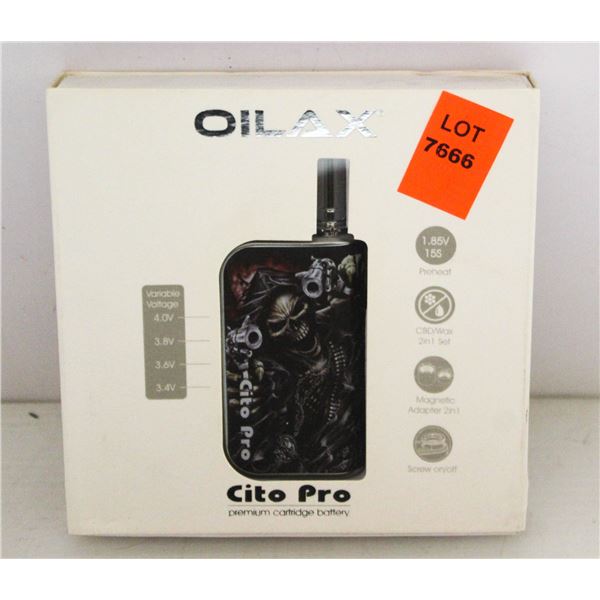 OILAX CITO PRO VAPORIZER PREMIUM CARTRIDGE BATTERY