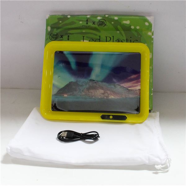 NEW 9" YELLOW GLOW TRAY; 6 COLOR OPTIONS