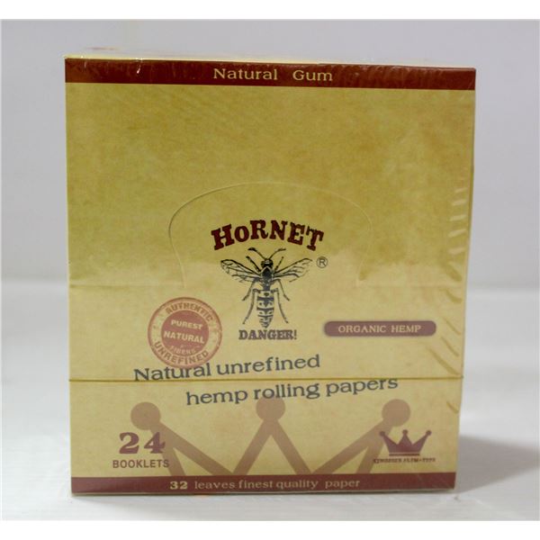50 BOOKLETS OF HORNET KING SIZE SLIM ROLLING PAPER