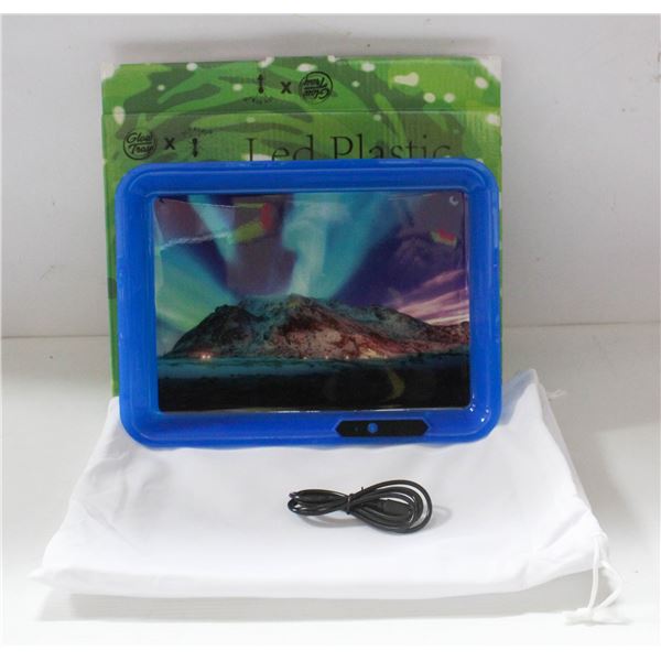 NEW 9" BLUE GLOW TRAY; 6 COLOR OPTIONS
