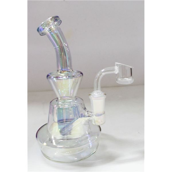 NEW 7" COLORED TRANSLUCENT PERC BONG