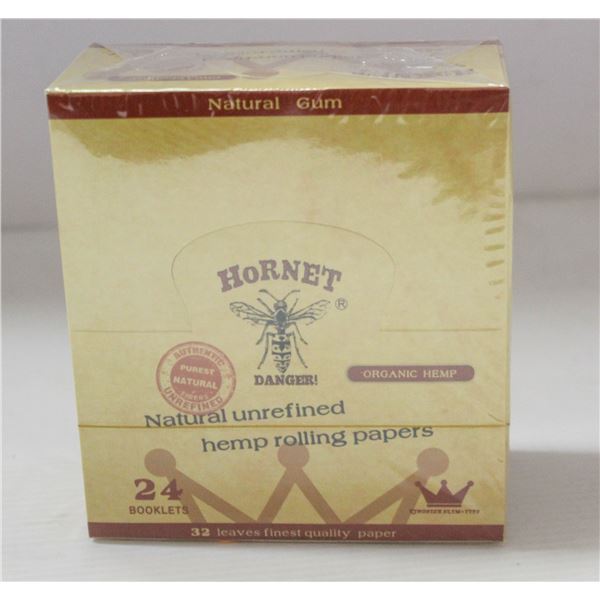 50 BOOKLETS OF HORNET KING SIZE SLIM ROLLING PAPER