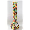 Image 1 : NEW 13.5" SILICONE PRINTED BONG W/ GLASS BOWL; TYE