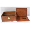 Image 1 : NEW SHOMORY WOODEN, LOCKABLE STASH BOX.