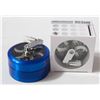 Image 1 : 2PK INFYNITY METALLIC BLUE HERB GRINDER