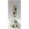 Image 1 : NEW 13.5" BLACK HONEYCOMB GLASS BEAKER BONG
