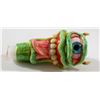 Image 1 : NEW 5" GLASS MONSTER PIPE; GREEN CYCLOPES W/ HORNS
