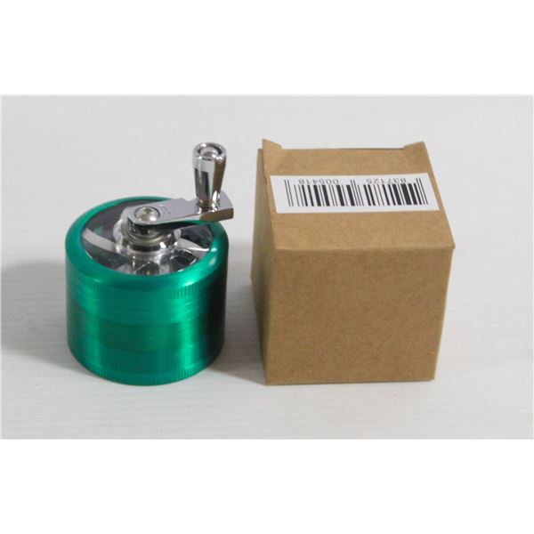 2PK INFYNITY METALLIC GREEN HERB GRINDER