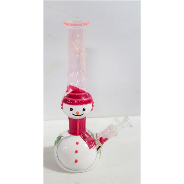 NEW 10" SNOWMAN BONG WITH 3D DETAILING